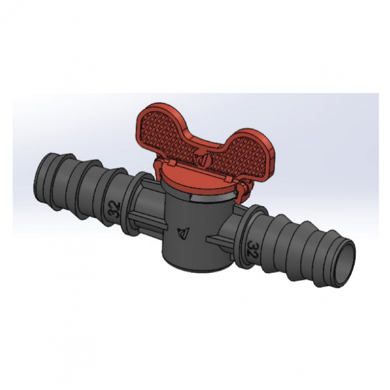 Van thẳng PE 25 lớn